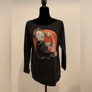 Black Market Rosie the Riveter long sleeve shirt NWT